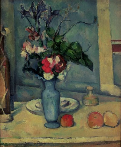 Il vaso blu, 1889-90 da Paul Cézanne